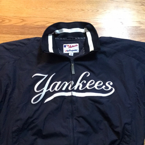 authentic majestic yankees jacket